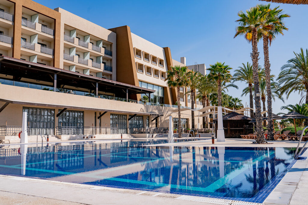 Outdoor pool at Valle Del Este Golf Resort