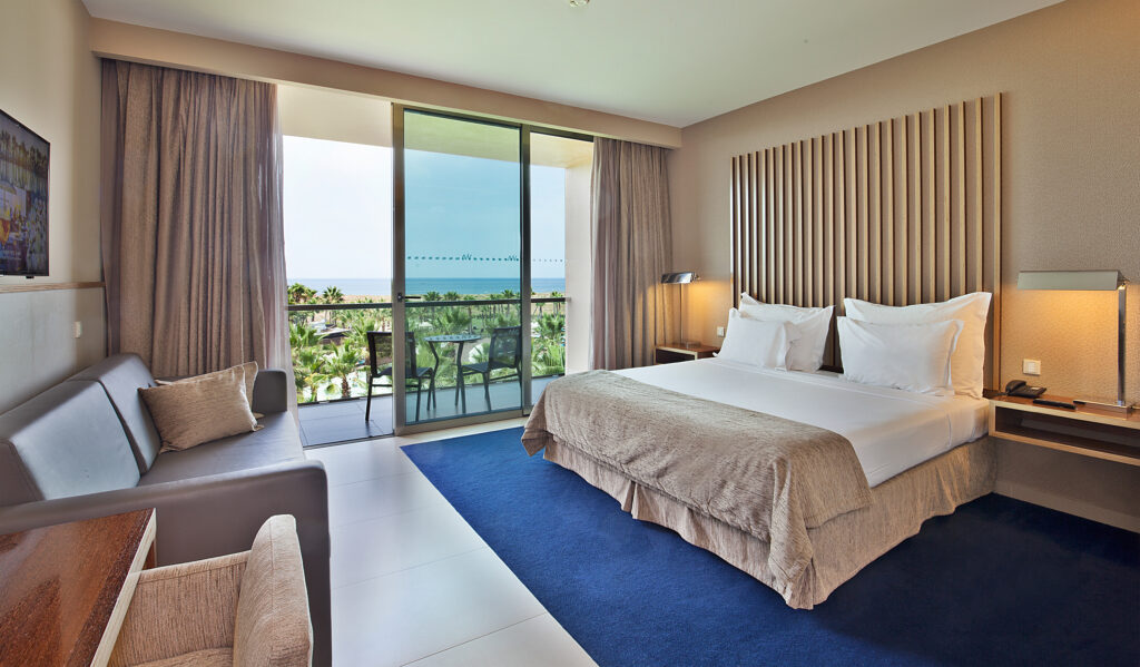 Double bed accommodation at Vidamar Resort Hotel Algarve