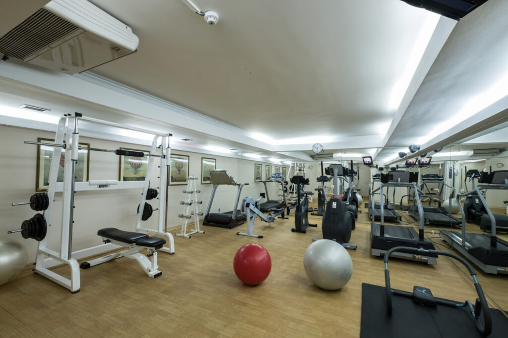 Gym facilities at Vila Gale Estoril