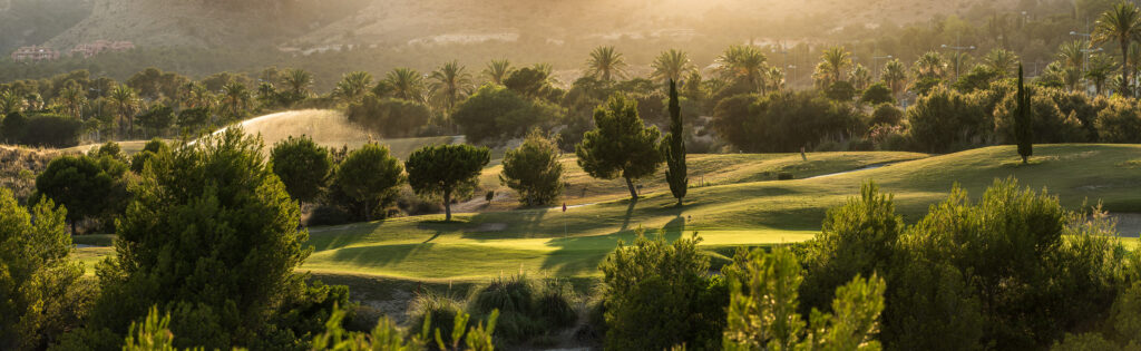 Villaitana - Poniente Course with sprinklers on