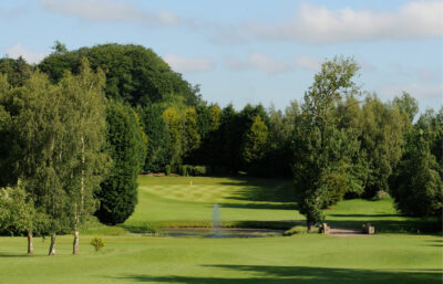 Fairway with trees around at Best Western Ullesthorpe Golf Course