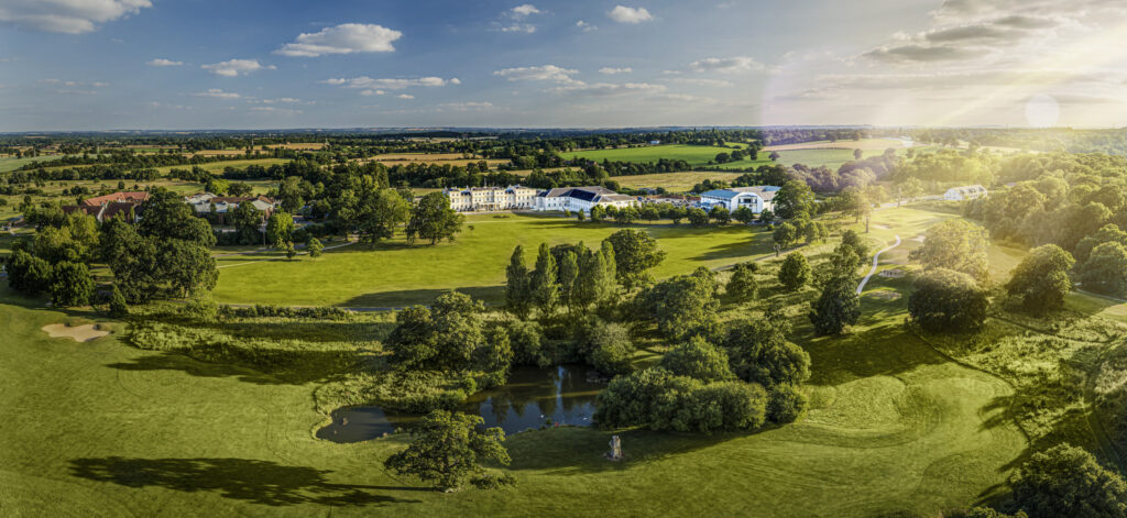 Aerial view of De Vere Wokefield Estate