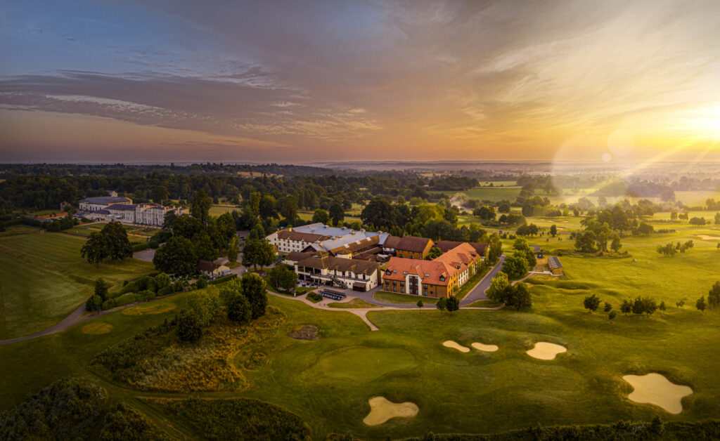 Aerial view of De Vere Wokefield Estate