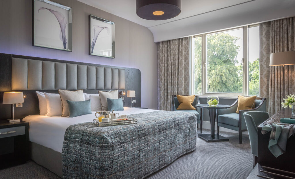 Double bed accommodation at Fota Island Resort