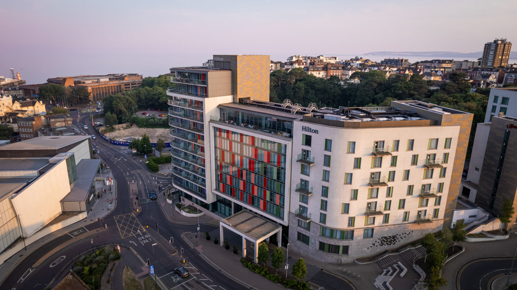 Exterior of Hilton Bournemouth