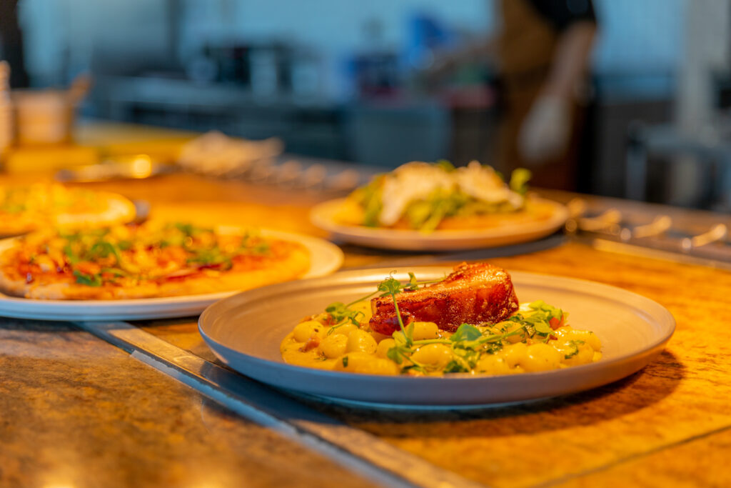 Food served at Hilton Bournemouth