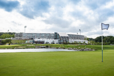 Exterior of Hilton Southampton - Utilita Bowl