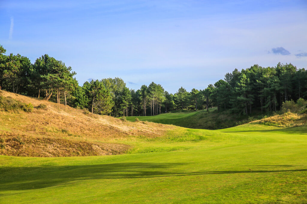 Fairway at Belle Dune with trees around