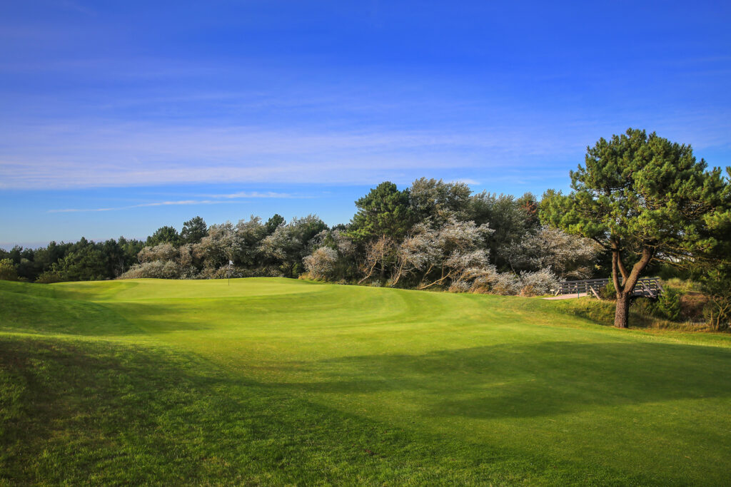 Fairway at Belle Dune with trees around