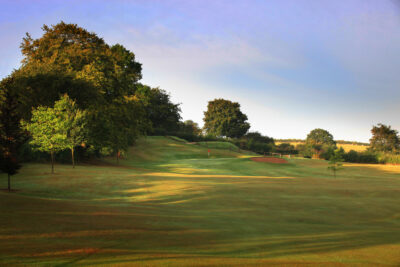 Fairway with trees around at Breadsall Priory - Priory Course