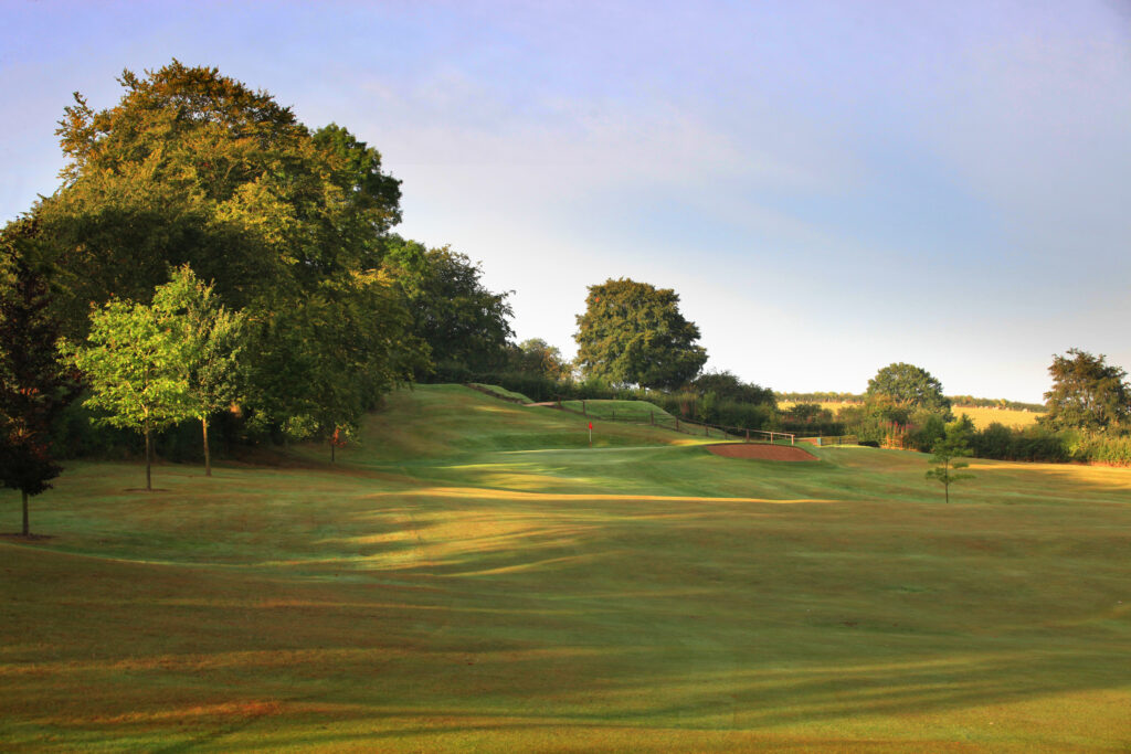 Fairway with trees around at Breadsall Priory - Moorland Course