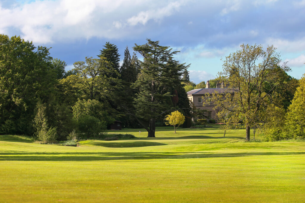 Fairway with trees at Macdonald Linden Hall Golf Course