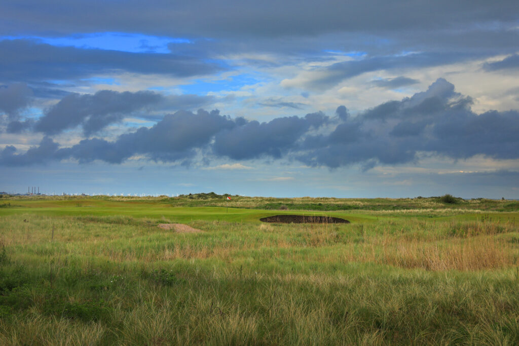 Hole with bunker at Prince's Golf Club