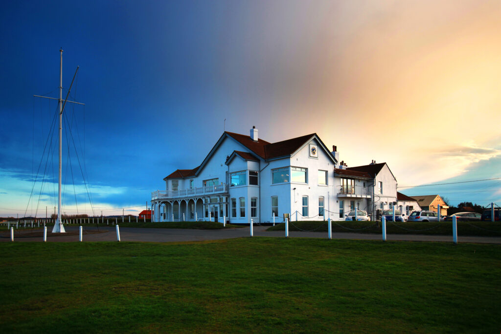 Clubhouse at Royal Cinque Ports Golf Club