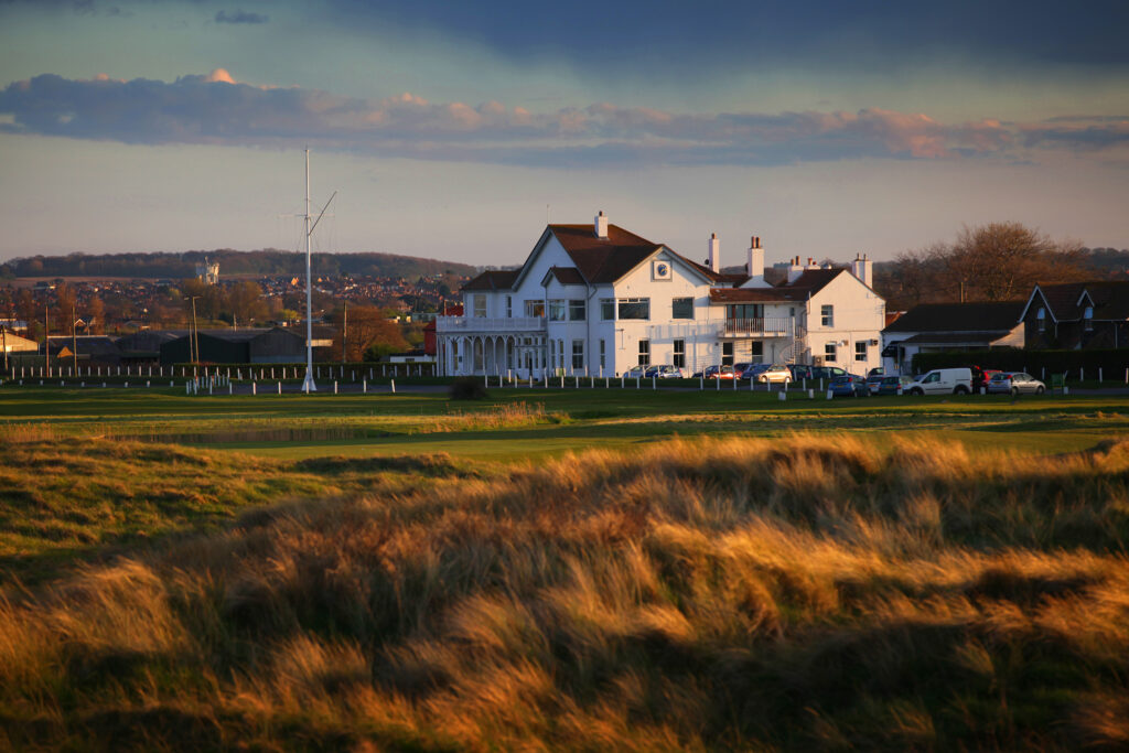 Clubhouse at Royal Cinque Ports Golf Club