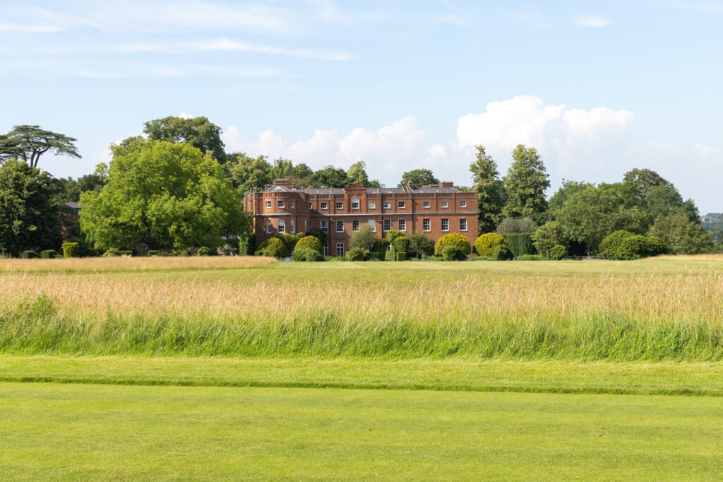 The Grove Hotel with fairway in foreground