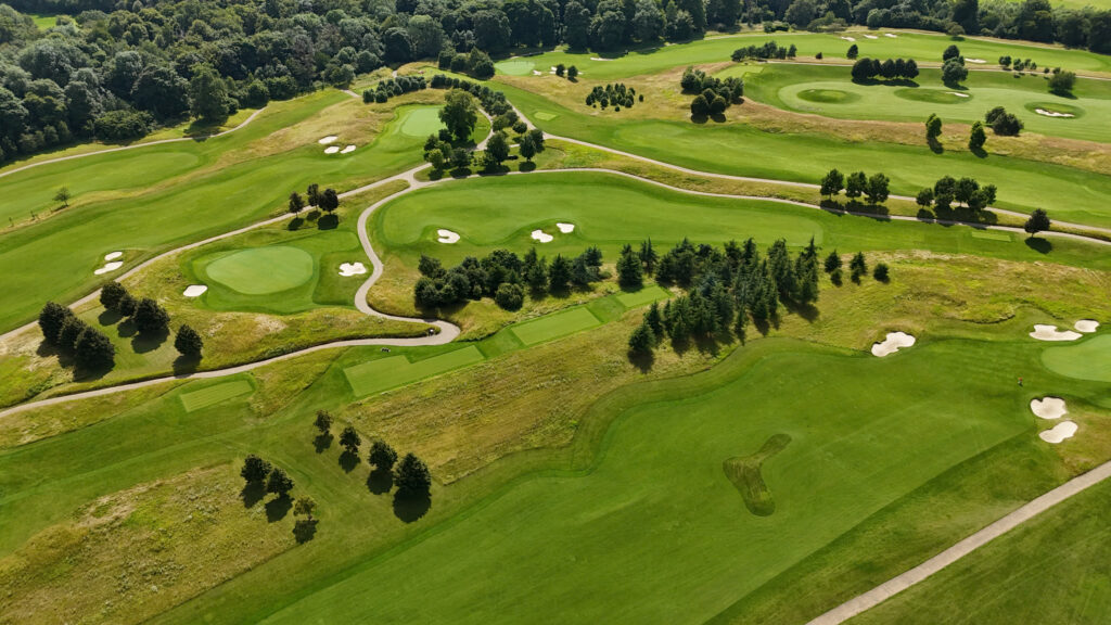 Aerial view of The Grove - Championship