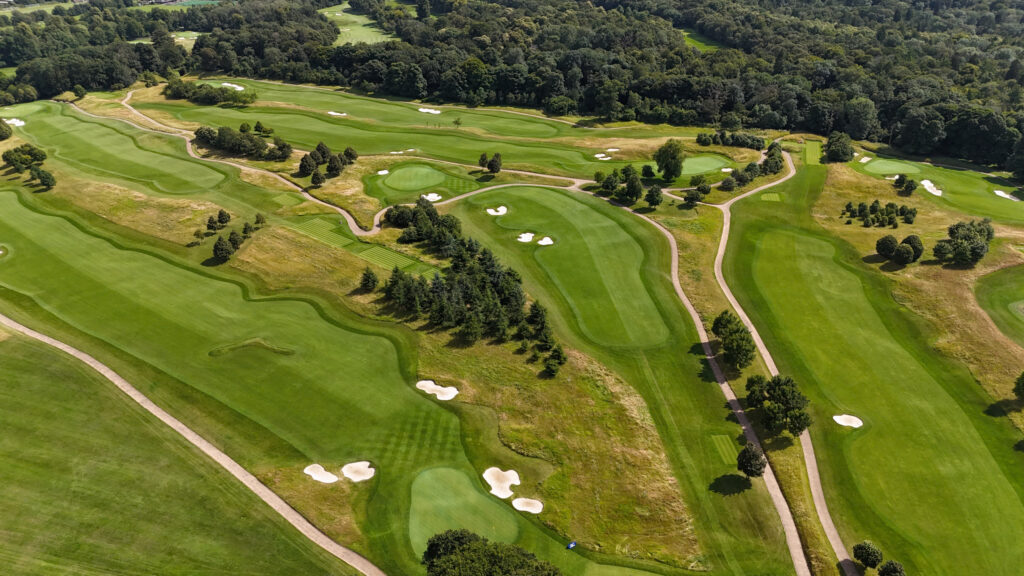 Aerial view of The Grove - Championship