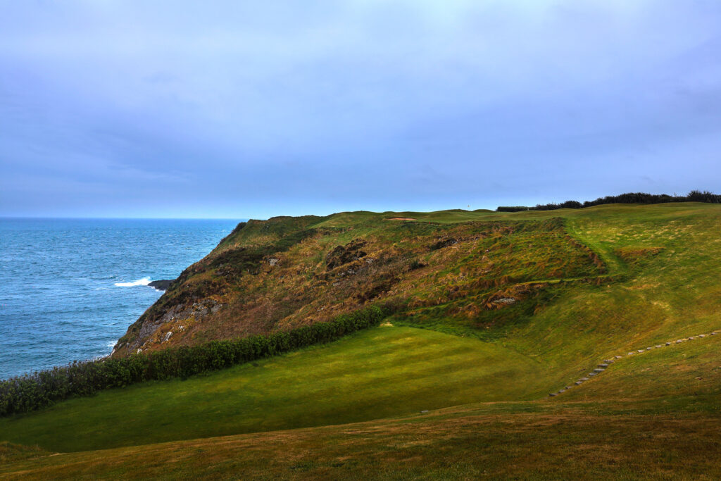 Fairway on the cliffside at Old Head Links