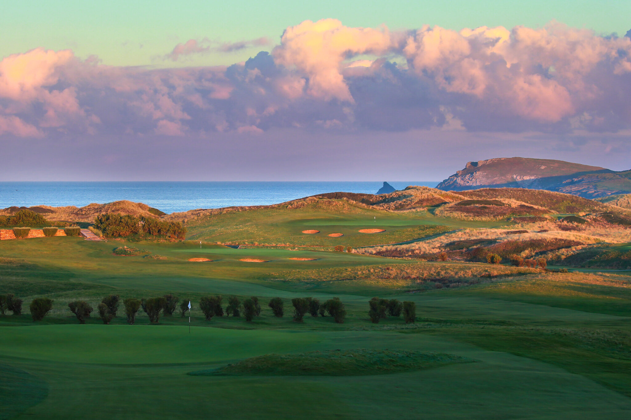 Aerial view of Championship Course at Trevose Golf & Country Club