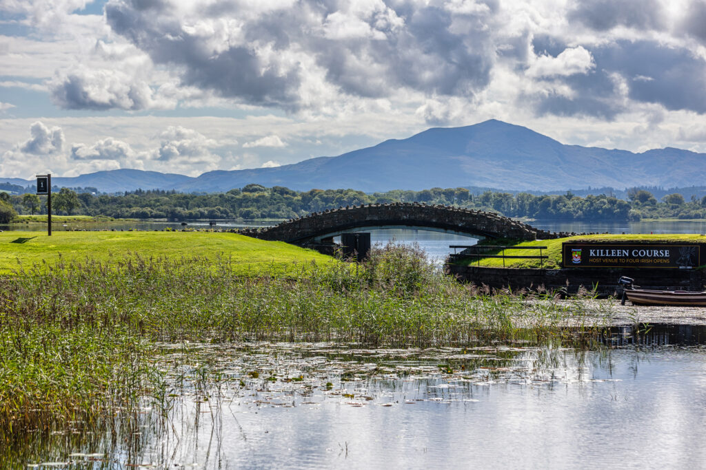 Lake at Killarney Golf & Fishing Club - Killeen Course with bridge going over it