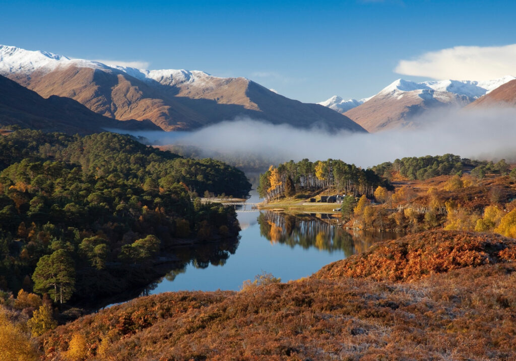 Lakes and mountains near Kingsmills Hotel