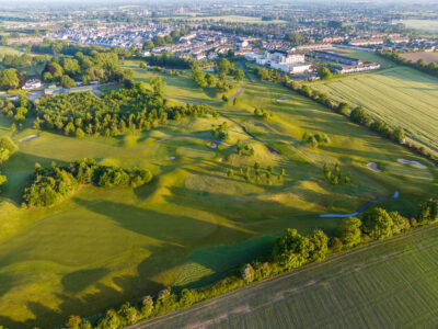 Aerial view of fairway at Knightsbrook Golf Club