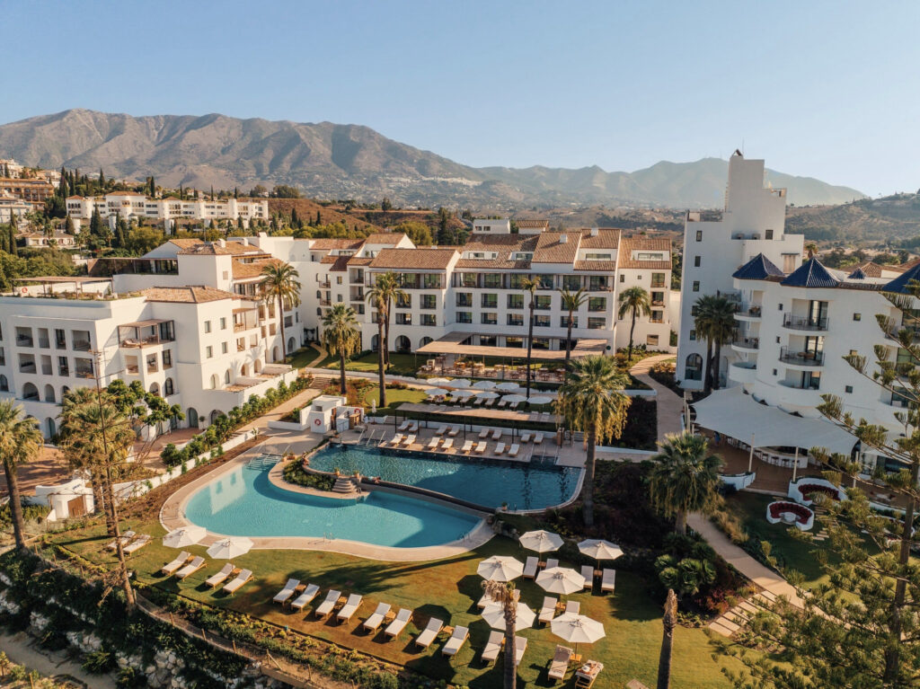 Aerial view of La Zambra Resort