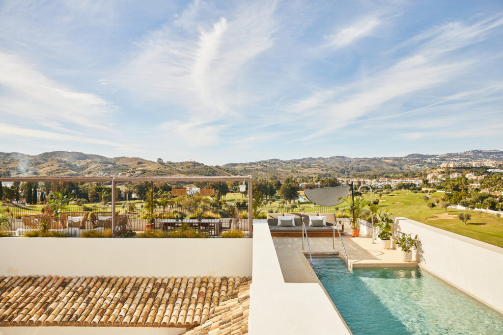 Outdoor pool at La Zambra Resort