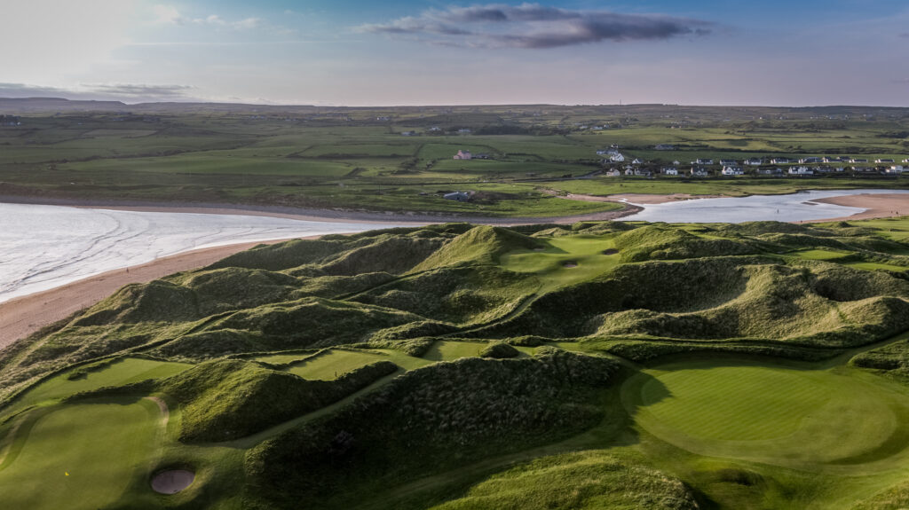 Aerial view of Lahinch Golf Club