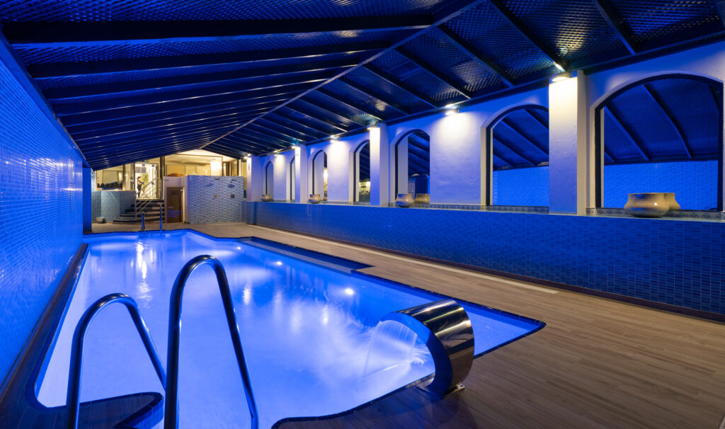 Indoor pool at MS Aguamarina Suites Hotel