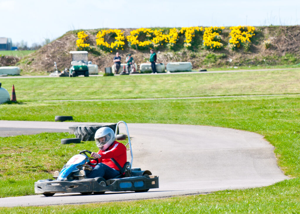 Go karting at Meldrum House Country Hotel & Golf Course