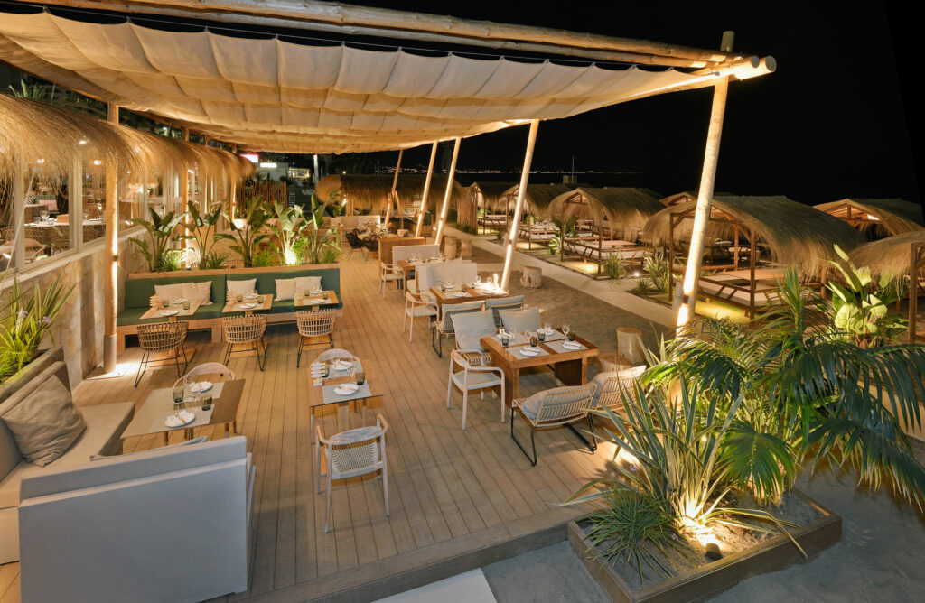 Outdoor dining at Melia Costa Del Sol