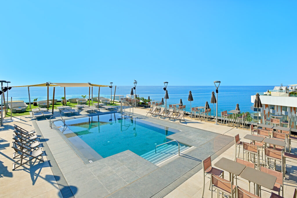 Outdoor pool at Melia Costa Del Sol