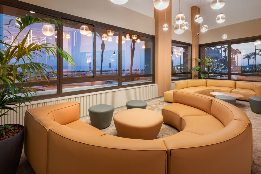 Indoor seating at Melia Costa Del Sol