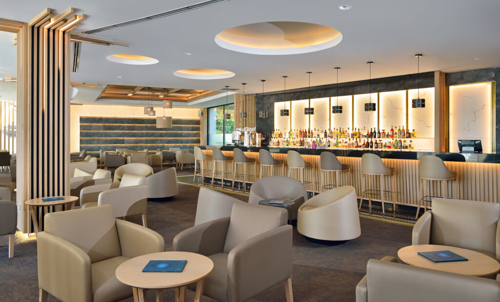 Indoor bar at Melia Costa Del Sol