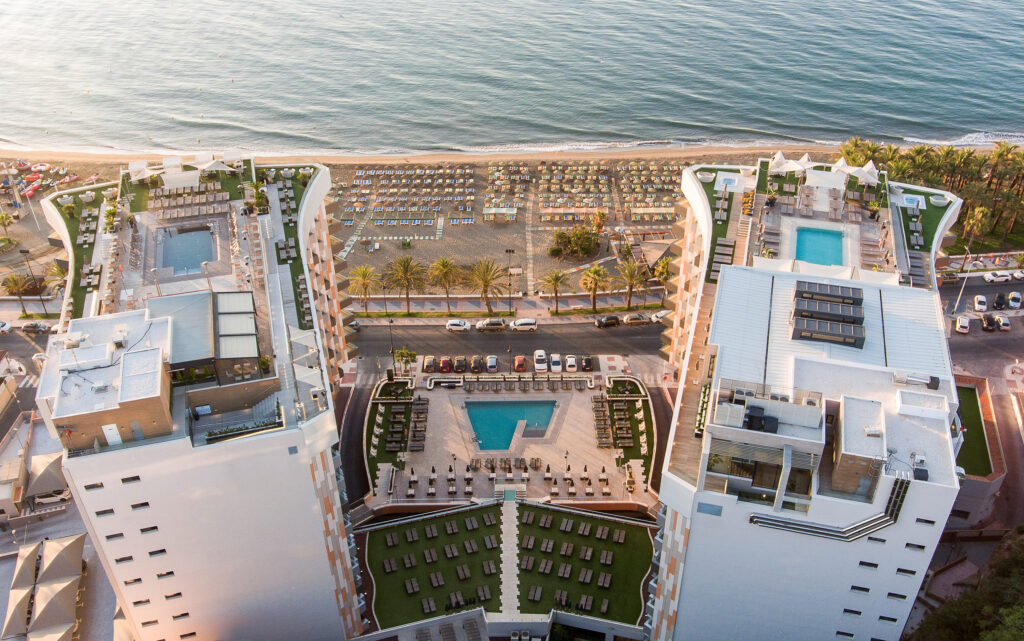 Aerial view of Melia Costa Del Sol