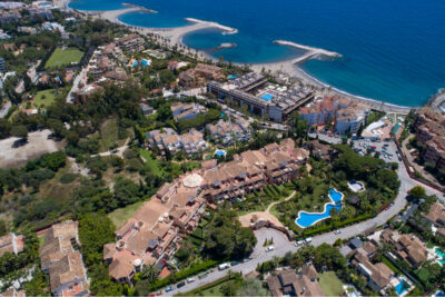 Aerial view of Mimosas Suites Banus Hotel