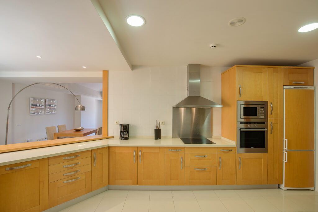 Accommodation kitchen area at Mimosas Suites Banus Hotel