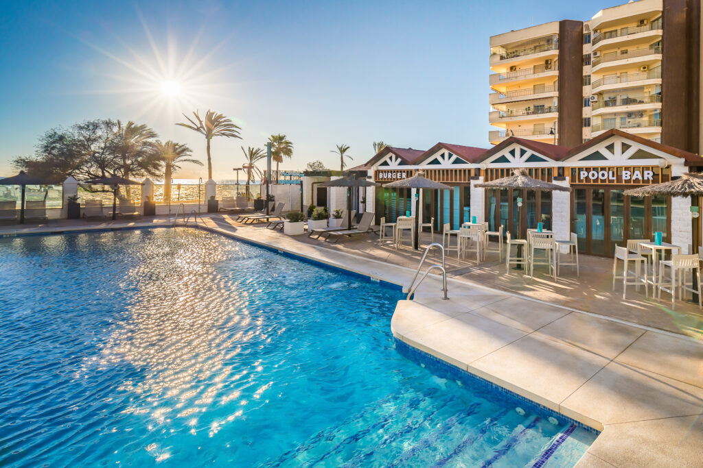 Outdoor pool at Occidental Fuengirola