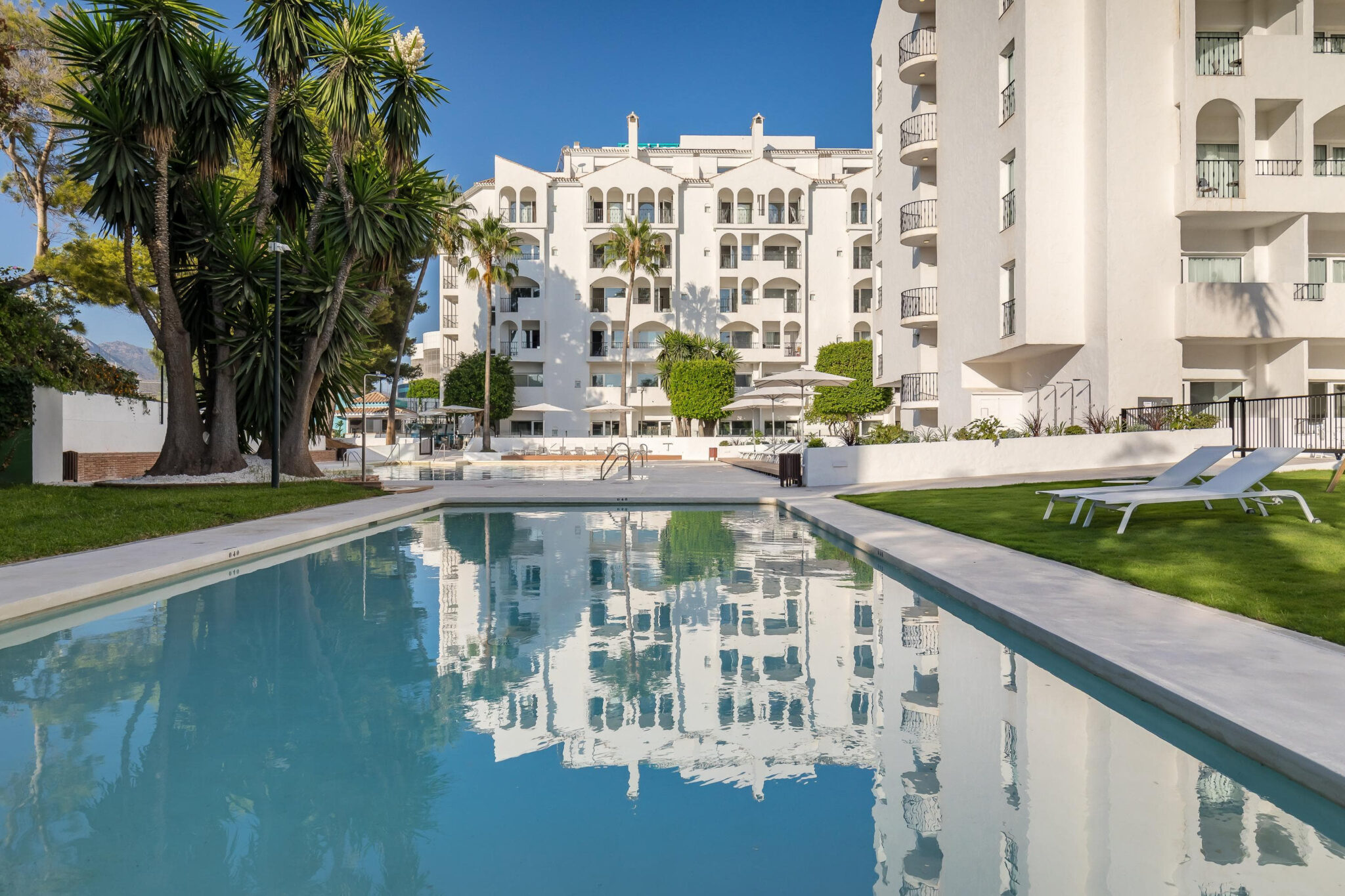 Outdoor pool at Occidental Puerto Banus