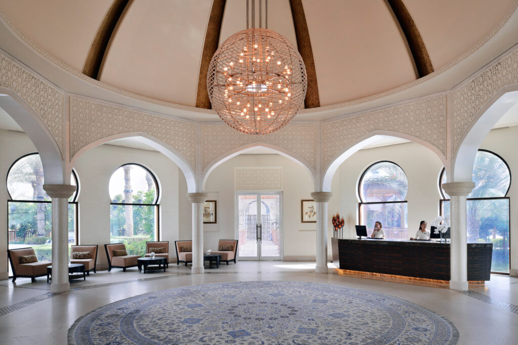 Reception area at Park Hyatt Dubai