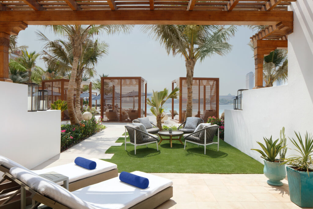 Accommodation garden area at Park Hyatt Dubai