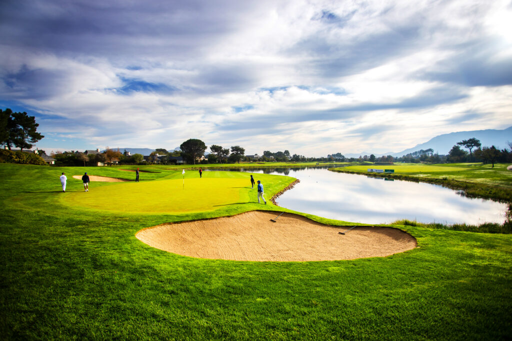 People walking at Pearl Valley Golf Course