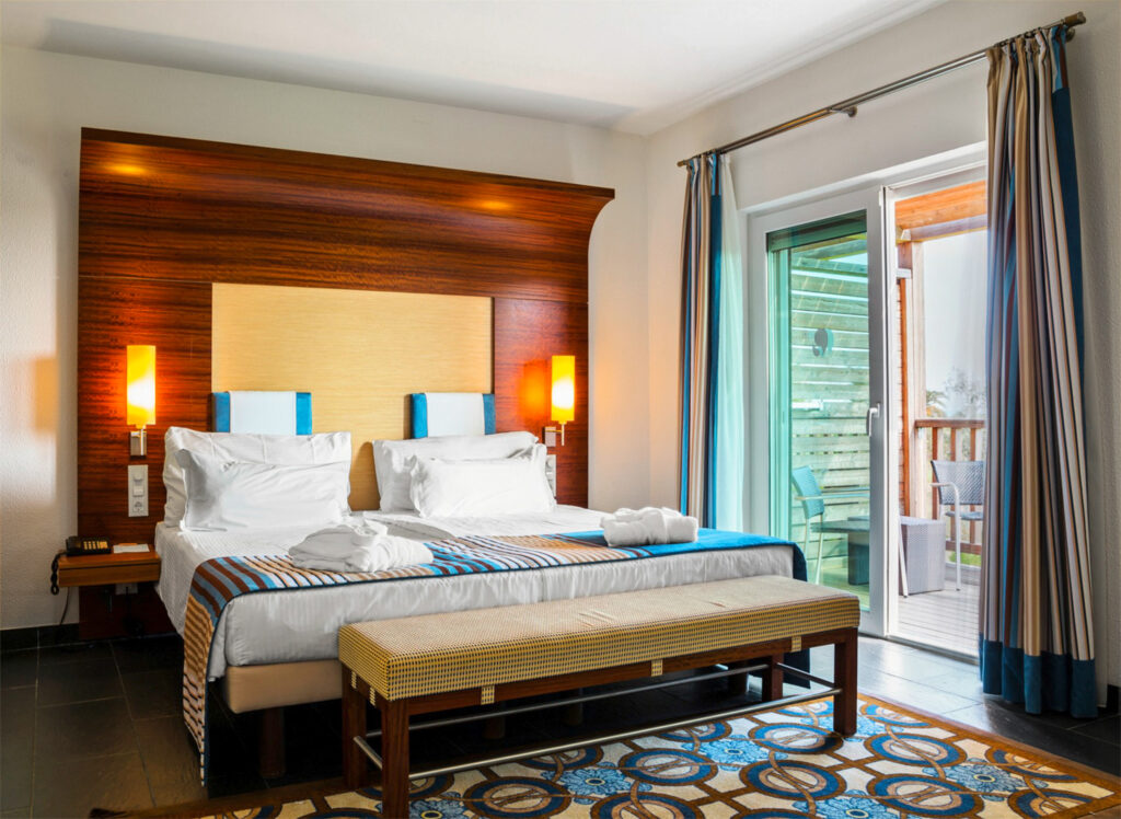 Double bed accommodation at Robinson Club Quinta da Ria