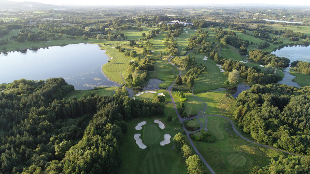 Aerial view of golf at Slieve Russell Hotel Golf & Country Club