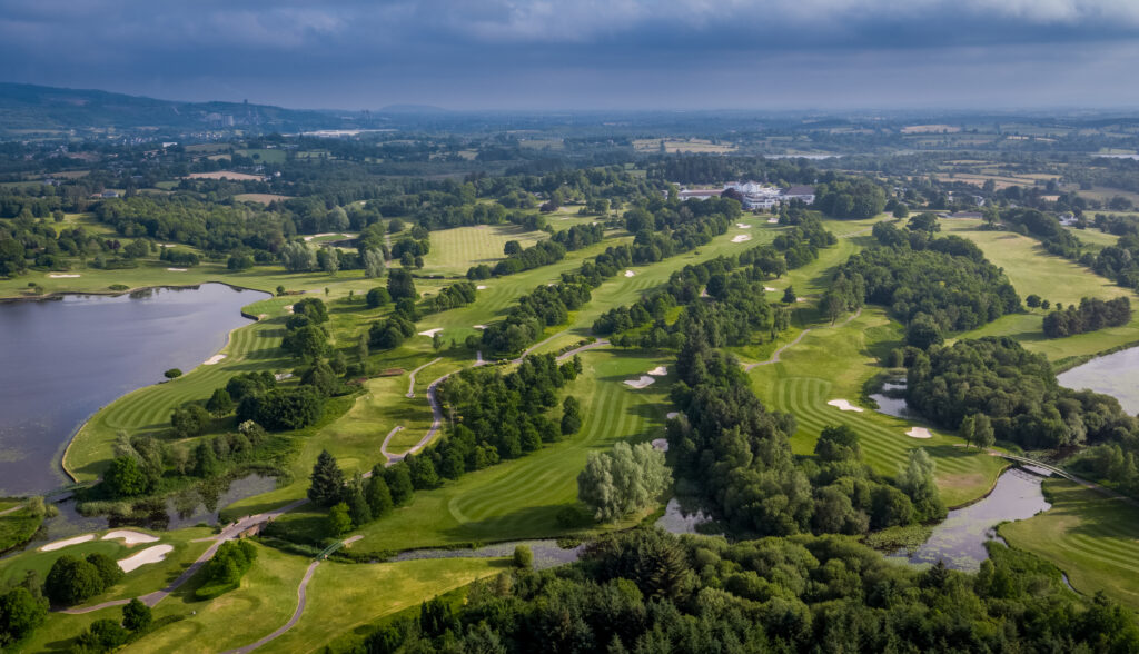 Aerial view of golf at Slieve Russell Hotel Golf & Country Club