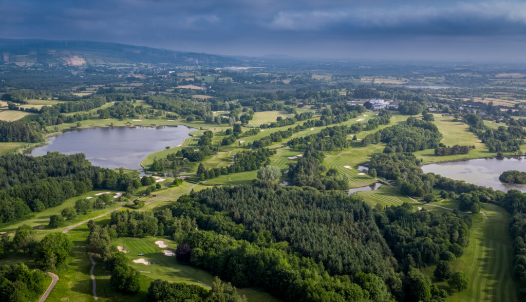 Aerial view of the golf at Slieve Russell Hotel Golf & Country Club