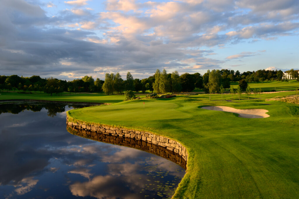 Golf at Slieve Russell Hotel Golf & Country Club with a lake