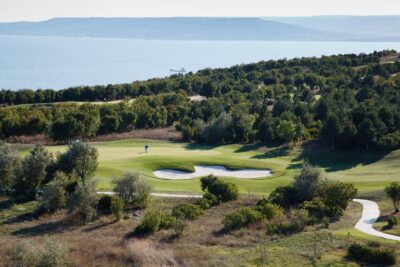 Lighthouse Golf Course Aerial View in Bulgaria